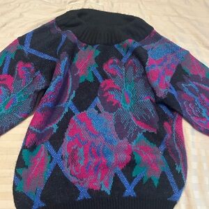 Vintage multi colored sweater
